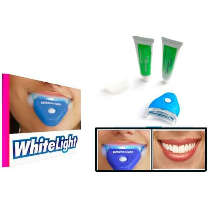 Ce kit de blanchiment des dents utilise un procédé ingénieux basé