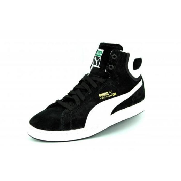 puma blanche et argent