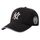 Casquette homme ajustée Noir