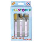 COUVERTS BEBE Plastorex Set 3 couverts "Charlotte aux fraises ba