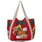  Cabas en coton Agneau rouge