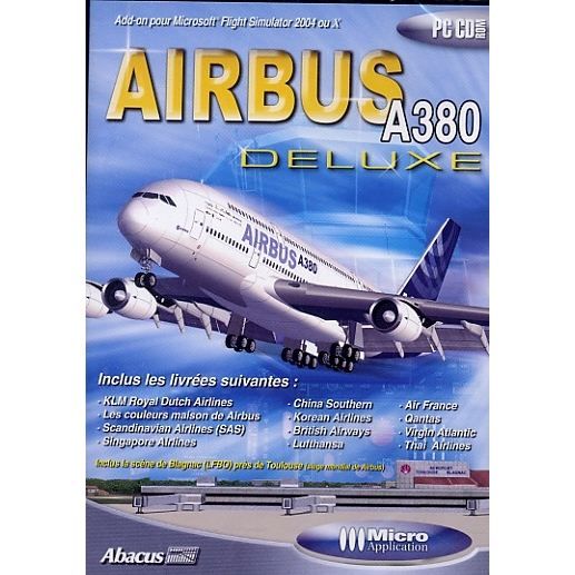 AIRBUS A380 / PC CD ROM Ed. Deluxe   Achat / Vente PC AIRBUS A380 / PC
