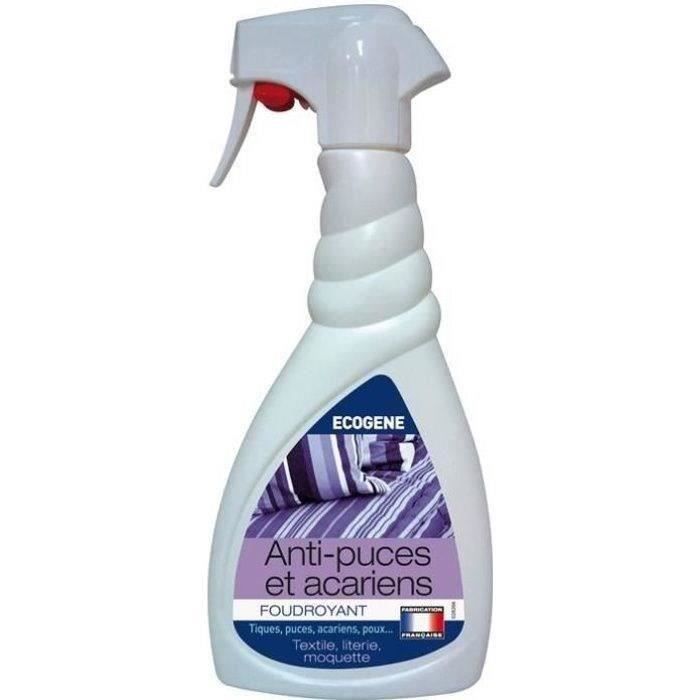 Anti puces et acariens 500 mL Achat / Vente produit insecticide