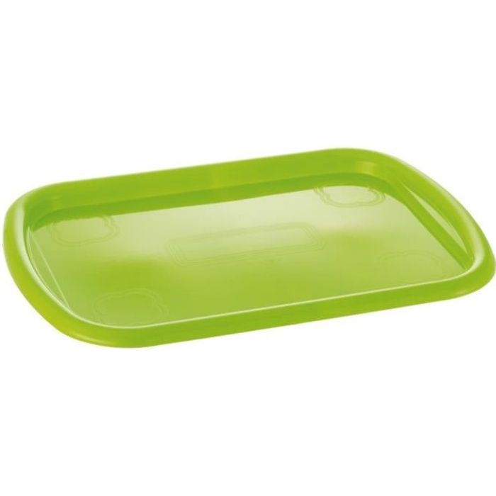 6 Plateaux Repas Rectangulaires Velicber - Plastique Réutilisable 25x18cm - 6 Couleurs
