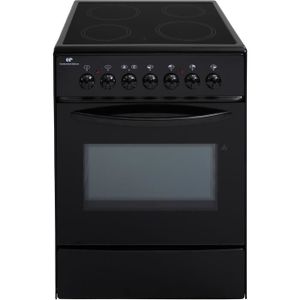 CONTINENTAL EDISON CVMC6060B - Cuisini?re table vitrocéramique- 4 foyers-1700w- Four électrique- Catalyse-61L-A-L60XH85cm-Noir