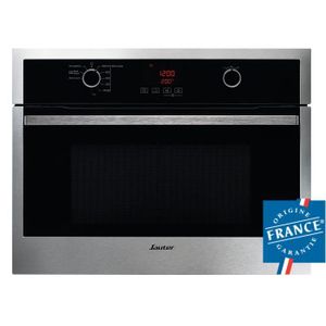 SAUTER SMS4460X - Micro-ondes monofonction - Encastrable - 1000W - 40L - Inox