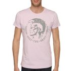  DIESEL T-Shirt Nyne Homme Rose pâle