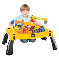 MEGA BLOKS Caterpillar Table de Construction MEGA BLOKS Caterpillar Table de Construction