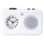 REVEIL SANS RADIO Réveil mémo blanc