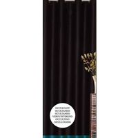 RIDEAU - DOUBLE RIDEAUX - VOILAGE - PANNEAU JAPONAIS Rideau occultant noir 140x260cm