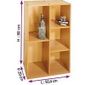  Cube de rangement 5 niches