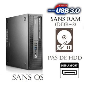 HP PC 705G2ED - RAM 4 Go - Windows 10 Pro- AMD A4 PRO-8350B / 3.5 GHz - AMD Radeon R5 - Disque dur 1 To