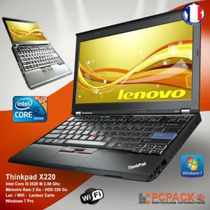  X220 i5 4G 320G WIFI Win7
