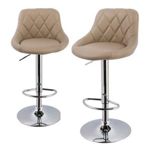 tabouret de bar beige
