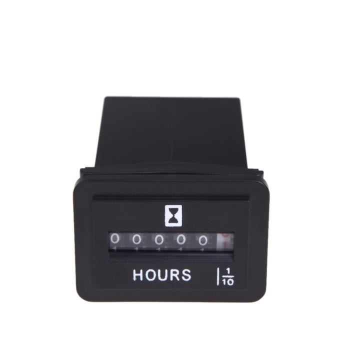 dc 6v 50v jauge compteur horaire compteur horaire pour bateau voiture camion moteur dc 6v 50v jauge compteur horaire compteur horaire pour bateau voiture camion moteur