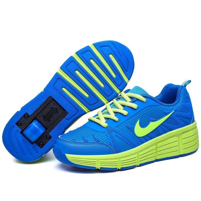 Baskets Enfants Chaussures À Roulettes Garçons Filles Sneakers Avec