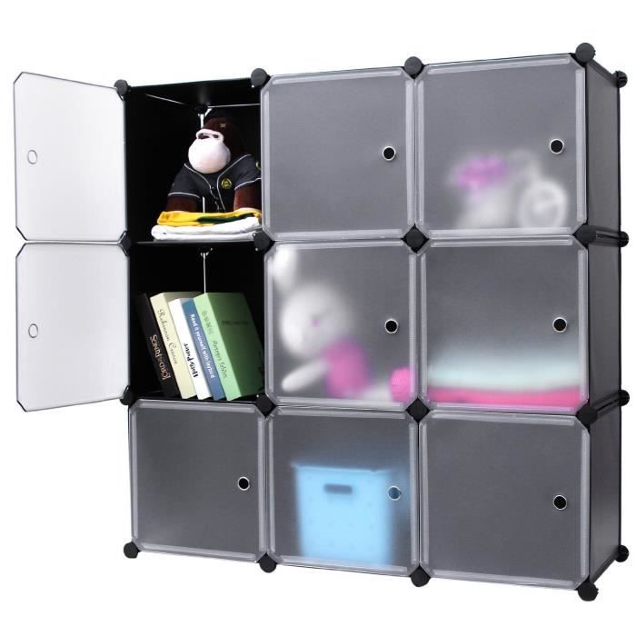 etagere metal avec housse