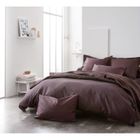 DRAP - DRAP HOUSSE  Drap Plat 240x300 CACAO
