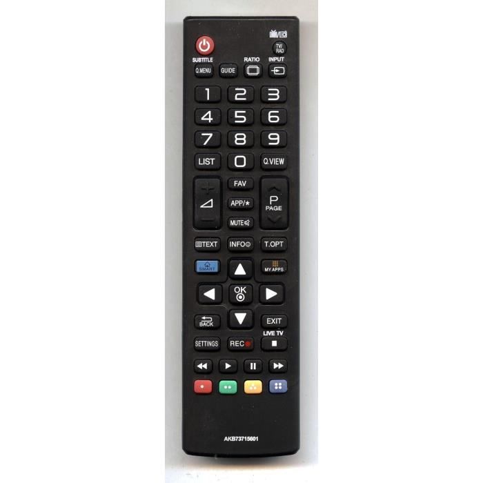 AKB73715601 télécommande pour téléviseur LG télécommande, prix