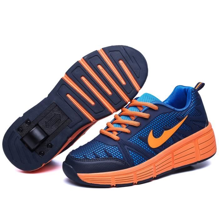 Baskets Enfants Chaussures À Roulettes Garçons Filles Sneakers Avec