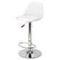 CHAISE  Chaise de bar Egg blanche