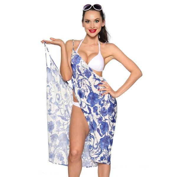 Robe de plage fleurie - Achat / Vente Robe de plage fleurie ...