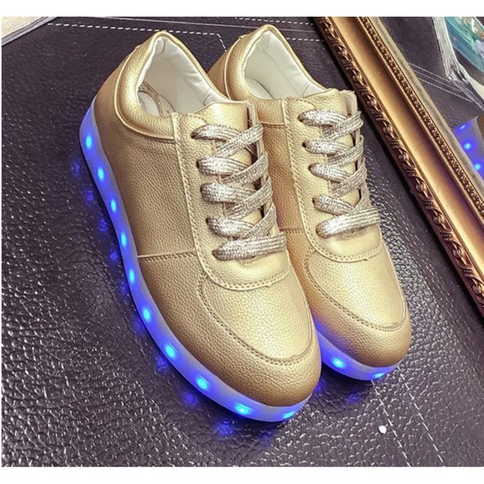 chaussures homme couleur or