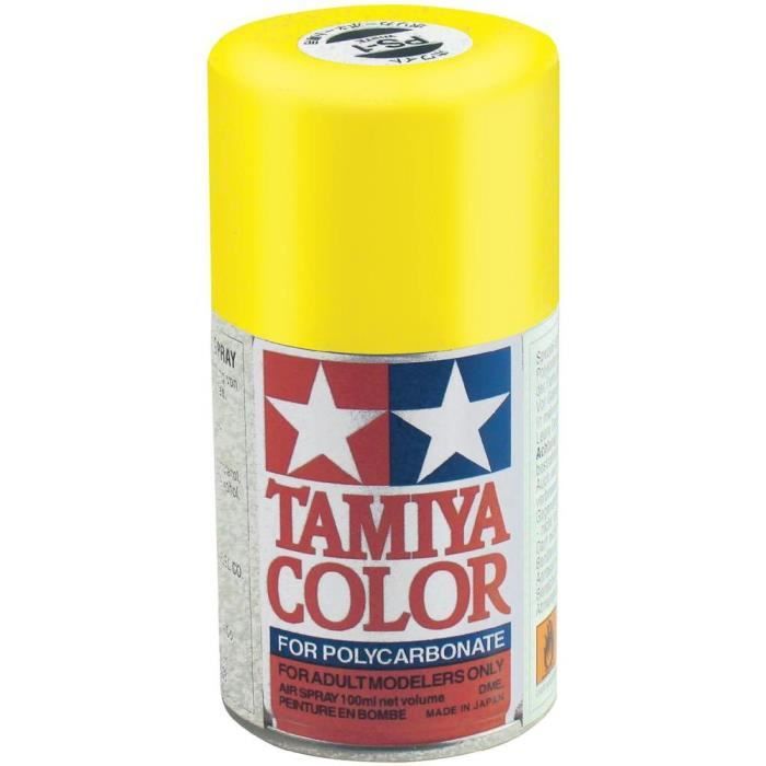 Peinture lexan Tamiya jaune PS6 Achat / Vente accessoire maquette