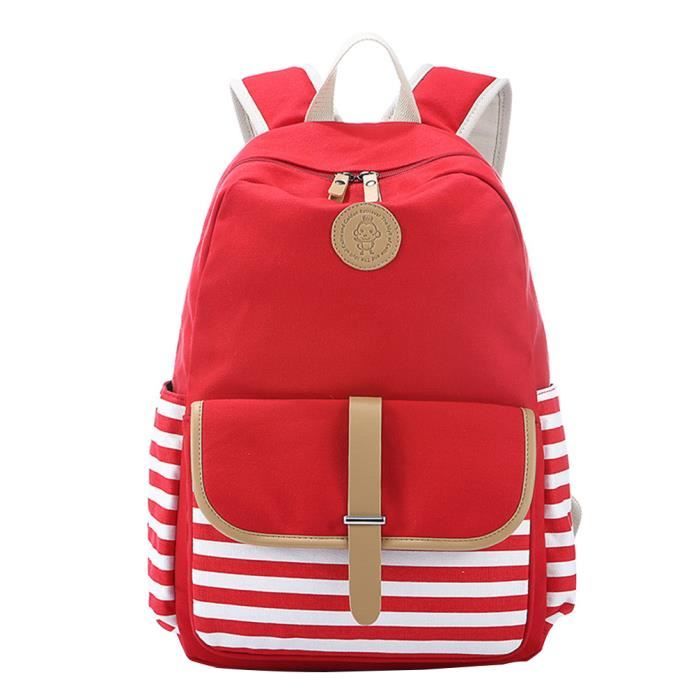 Sac à Dos Scolaire Suradar - 33,5x44x14 Cm, Compartiment Ordinateur 14", Dos Et Bretelles Rembourrés - Pour Collège, Lycée