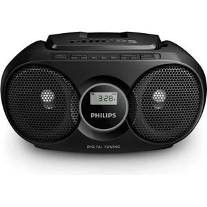 PHILIPS AZ215B - Poste Radio Lecteur CD - Noir