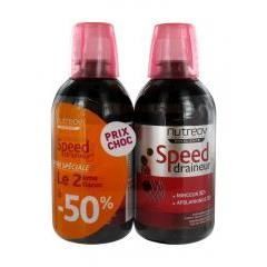 Nutreov Speed Draineur Lot de 2 x 500 ml - Goût : Fruits Nutreov Speed Draineur Lot de 2 x 500 ml - Goût : Fruits