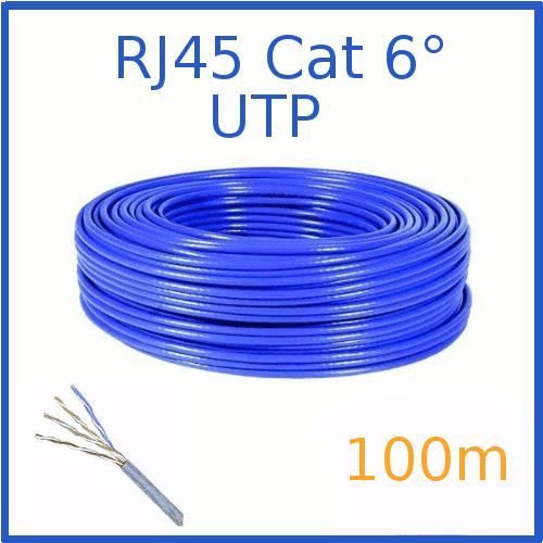 CAT.6 UTP 100m Achat / Vente câble réseau Câble Ethernet RJ45 CAT