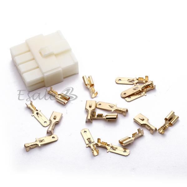 150 PCS Mâle Femelle Voiture Moto Bêche Connecteur épissure à Sertir