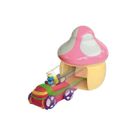 CIRCUIT SEUL Les Schtroumpfs Lanceur Champignon Rose