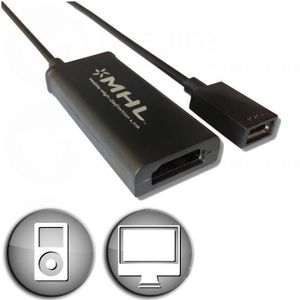 Adaptateur MHL micro USB mâle / HDMI femelle