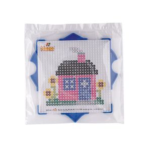 HAMA Sachet de 1 plaque carrée 1 cadre + 2 mod?les