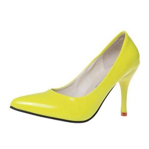 Chaussure A Talon Jaune Chaussure A Talon Jaune