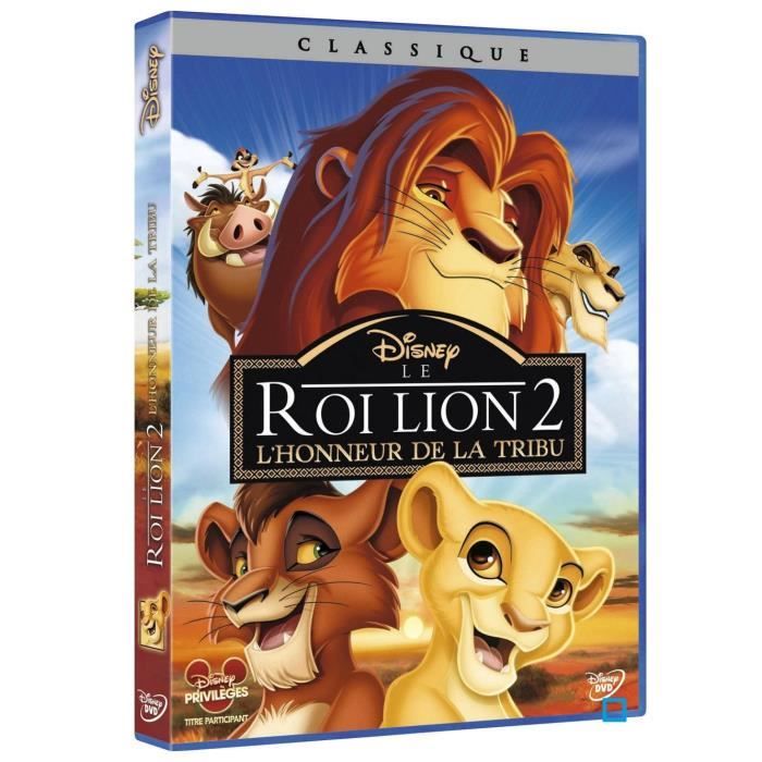 Le Roi Lion 2 Complet En Francais DVD Le roi lion 2 en dvd dessin animé pas cher Jason Marsden-Matthew