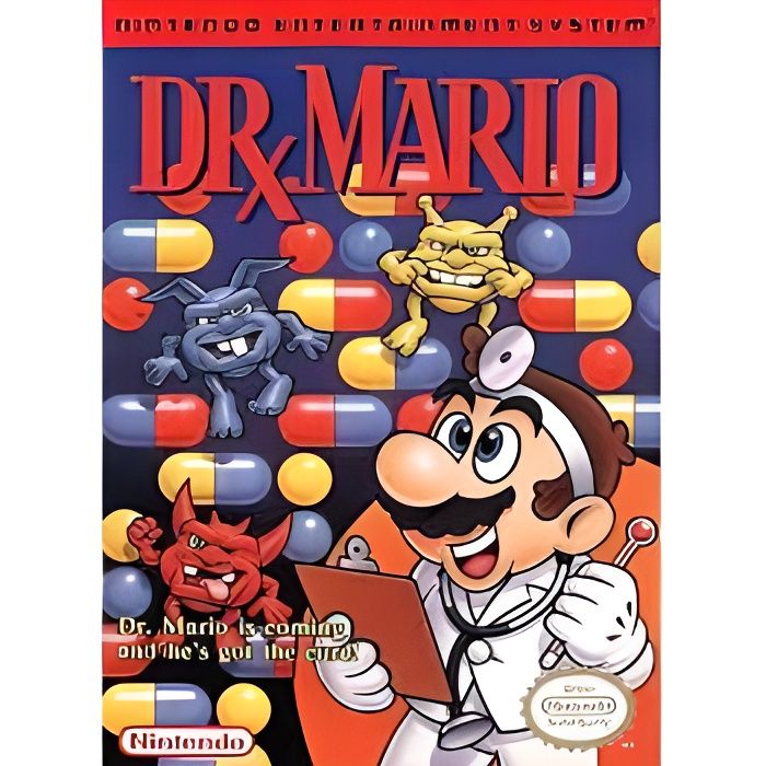 Jeu Nintendo Nes Dr Mario Achat Vente Jeu Console Rétro Jeu 0924