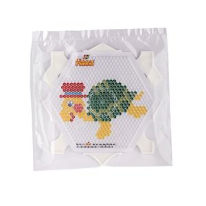 HAMA Sachet de 1 plaque hexagonale 1 cadre + 2 mod?les