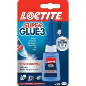 Super Glue 3 Loctite - Professionnel - 20 g