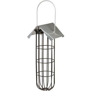 Mangeoire boule de graisse pour oiseaux 11 × 33 × 10 cm noir
