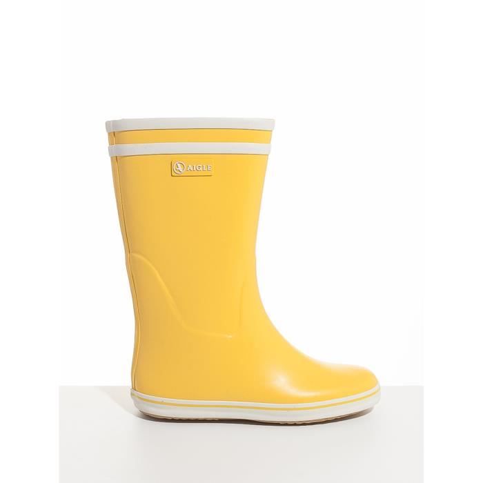 botte pluie jaune