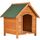 Niche pour Chien, en Bois Abri extérieur, avec 1 T