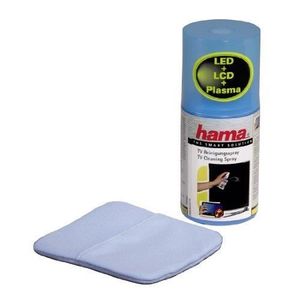 HAMA 00095862 Kit de nettoyage écran TV + Spray + Gant - 200 ml