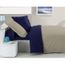 PARURE DE COUETTE CASATXU Parure Housse 220x240cm + 2 Taies BEIGE/MA