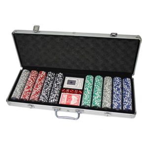 La Valise En Aluminium Avec De Poker Banque D'Images Et Photos Libres De