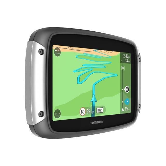 TOMTOM RIDER 400, GPS Moto 4,3" Monde Cartes & Trafic gratuits à