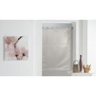 RIDEAU - DOUBLE RIDEAUX - VOILAGE - PANNEAU JAPONAIS Voile vitrage 120x90cm AQUARELLA organza uni Taupe