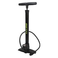 REPARATION CYCLE Pompe Acier à Pied + Manomètre